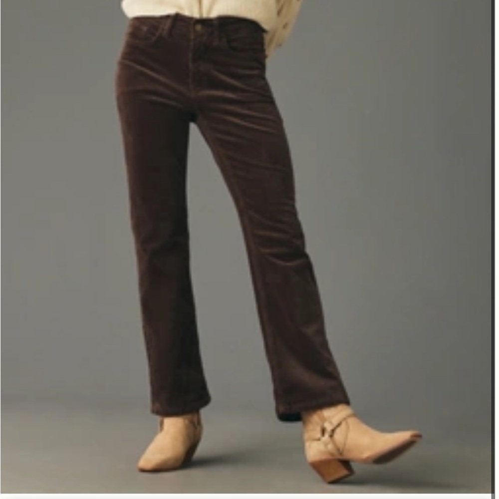 Petite Brown Corduroy Pants